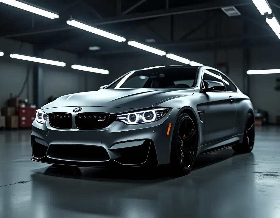 2024 BMW M3 Competition — Full Color Change Wrap — Frozen Black Matte